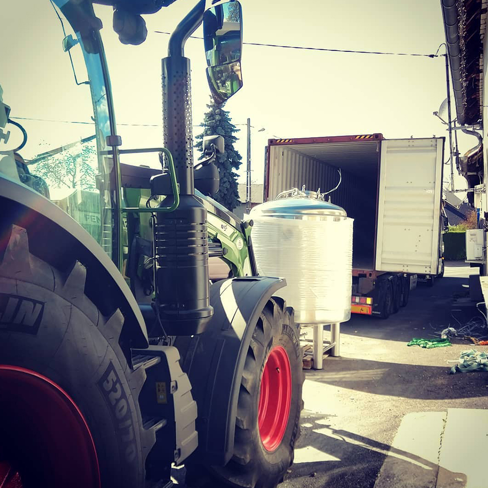 tanque de fermentación de cerveza de 2000L